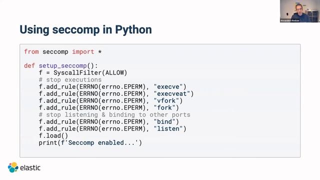 Seccomp for developers making your applications more secure | Alexander Reelsen | BSidesSG смотреть онлайн
