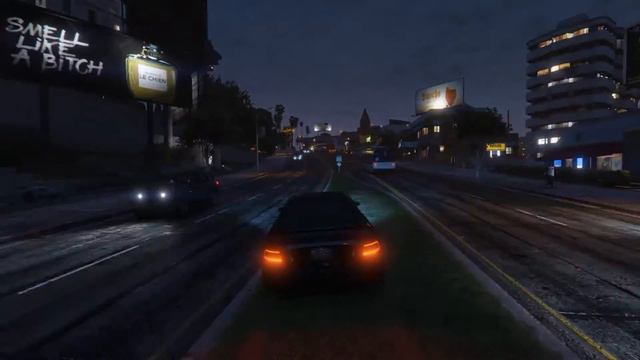 GTA5 Drive Down The Strip In 4k