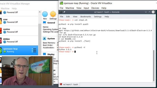 Dash Digital Cash - Install Dash Electrum Wallet on OpenSuse Leap смотреть онлайн