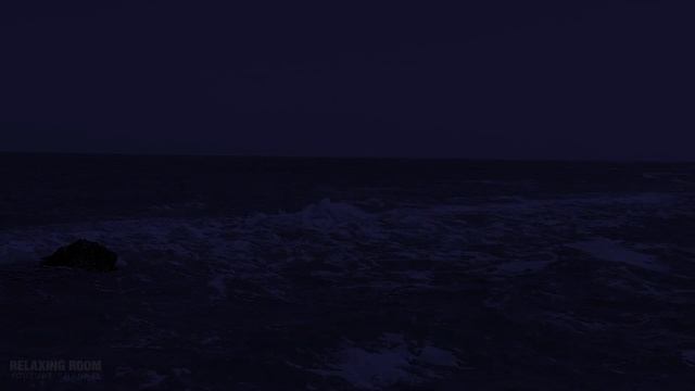 5 Часов ночной шум моря, лечебные звуки волн, звуки ветра, видео релакс для крепкого сна смотреть онлайн