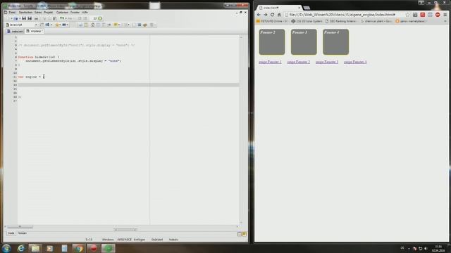 einblenden/ausblenden - Game-Engine in JavaScript entwickeln #001 [Deutsch] смотреть онлайн