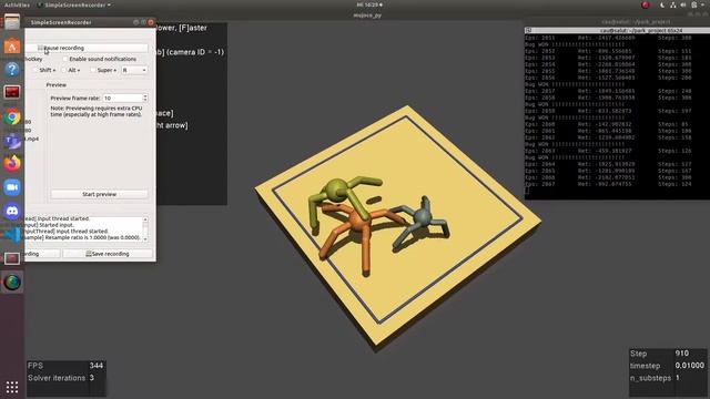 Multi-agent cooperation in physical-contact environment based on OpenAI/Gym and Mujoco. [TripleSumo смотреть онлайн
