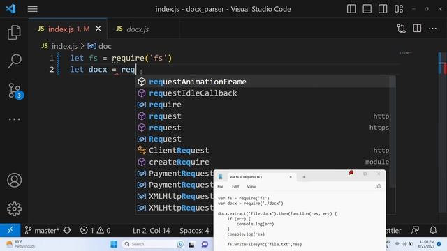 Node.js Tutorial to Extract Text From Word DOCX File Using node-stream-zip Library смотреть онлайн