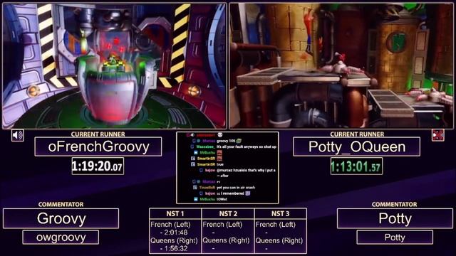 Crash N.Sane Trilogy Max Completion Relay | Cookie, Groovy, Murcaz vs Raymandicoot, Potty, McCrodi смотреть онлайн