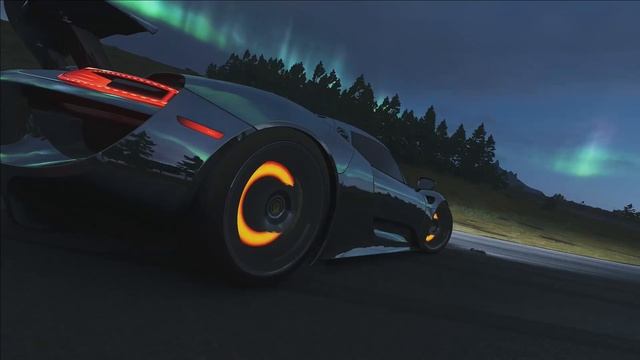 Porsche 918 spyder video, slow motion FH4 cinematic смотреть онлайн