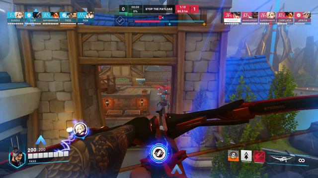 Speedily and TR33 (POV) on Blizzard World [Pro Overwatch POV] смотреть онлайн