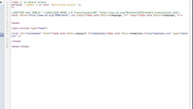Joomla 1.5 Template Design, Lesson #12: index.php смотреть онлайн