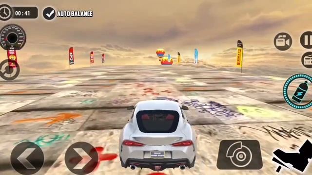 Extreme Driving Tracks// Multiplayer Mode Impossible Car Stunt _ Android Game смотреть онлайн