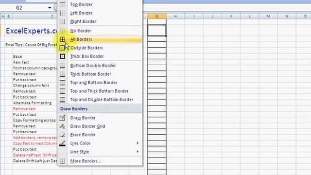 ExcelExperts.com - Excel Tutorial - Cause Of Big Excel Files смотреть онлайн