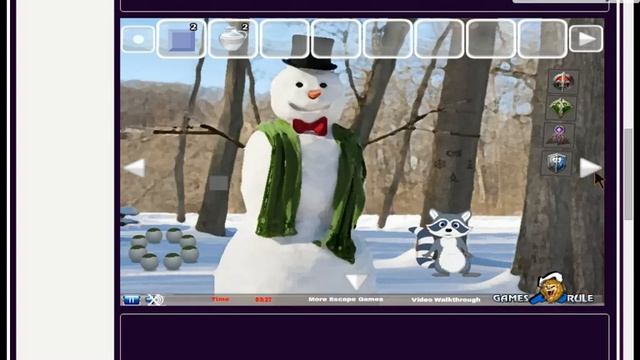 games2rule-winter-snowman-escape смотреть онлайн