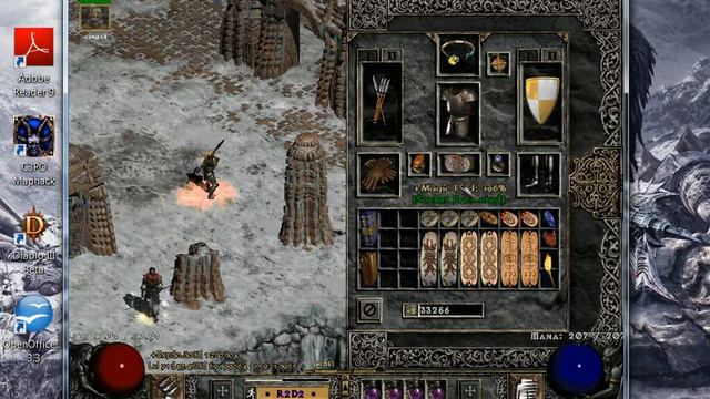 Diablo 2 ll Amazon build Javazon frosty 8ppl vs Ancients part 1/2 смотреть онлайн