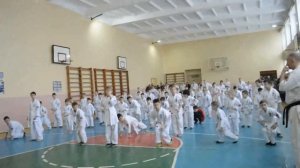 АТТЕСТАЦИЯ НА  ПОЯСА КАРАТЭ КИОКУШИНКАЙ