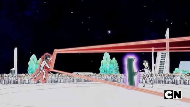 Regular Show - Gary vs David Synthesizer Duel (HD) смотреть онлайн