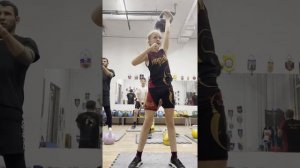 Снегирева Варвара рывок гири 8 кг 75 раз