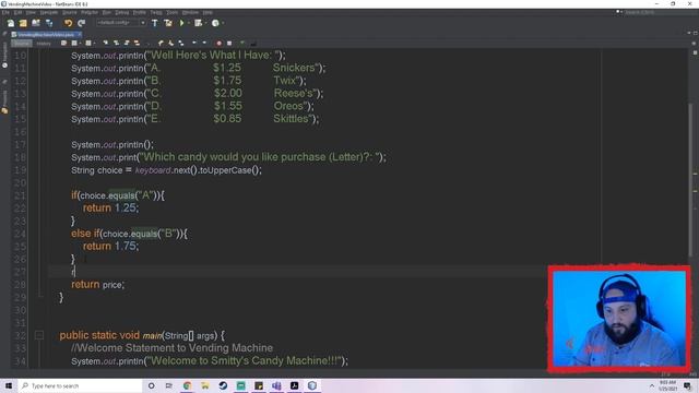 Java Conditionals - Vending Machine смотреть онлайн