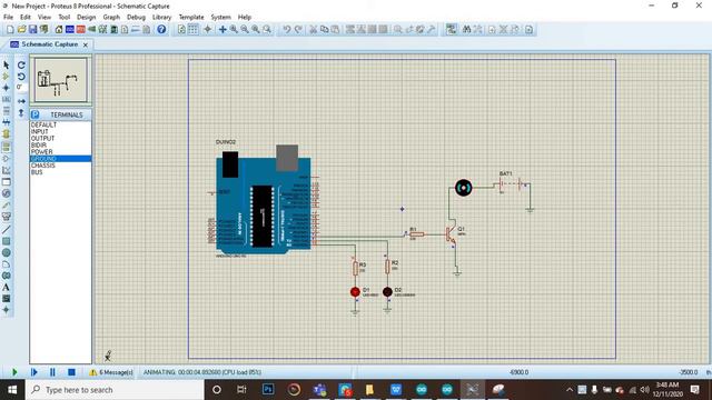 Arduino Project on Proteus 8 to run a motor смотреть онлайн