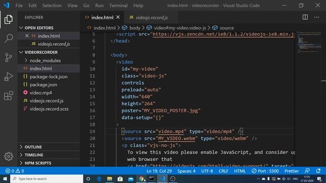 Video.js Video Player Plugin Library in Javascript For Playing Videos in Browser смотреть онлайн