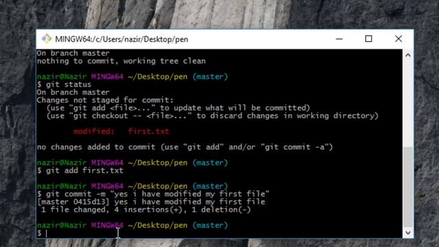 GIT tutorial for beginners How to edit part 7 смотреть онлайн