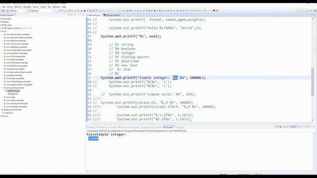 Formatting with printf() in Java Part 2 | How to use Printf method in Java смотреть онлайн