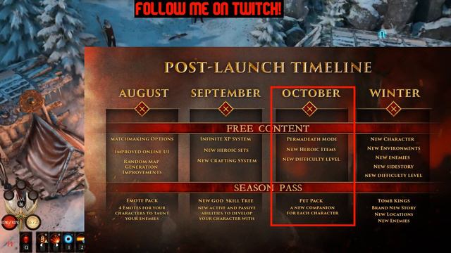 Chaosbane Roadmap, New Character, New Story Update Build over 4 phases! смотреть онлайн