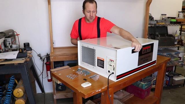 Jet AFS-1000B | product review | air filtration system смотреть онлайн