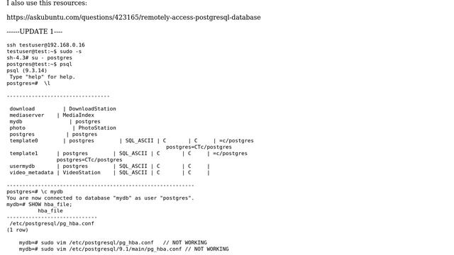 Unix & Linux: PostgreSQL installation on a Synology DiskStation (DS216j) & pgAdminIII смотреть онлайн