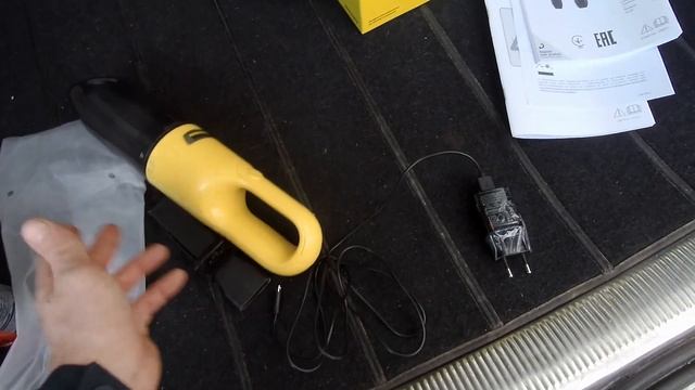 Пылесос KARCHER CVH 2, желтый смотреть онлайн