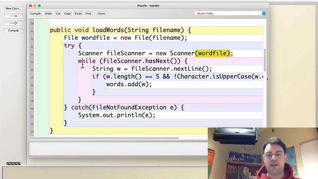 File Input with Scanner смотреть онлайн