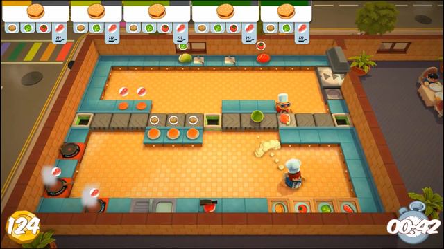 Overcooked PART 3 CONVEYOR BELT CHAOS!!