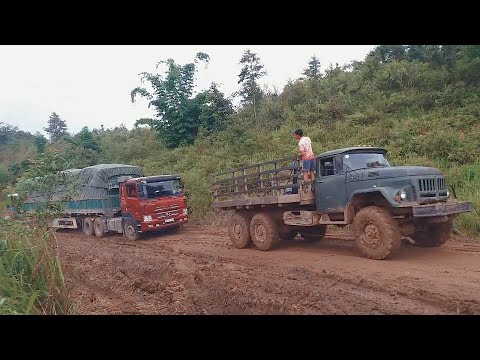 Невероятно!!! Советские грузовики ГАЗ, ЗиЛ, УРАЛ до сих пор работают во Вьетнаме и других странах!! смотреть онлайн