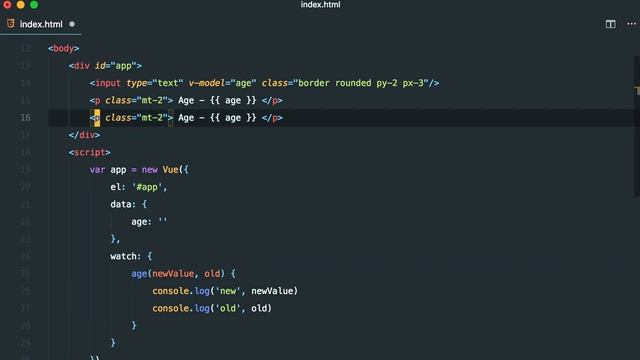 Vue.js Lesson - 09 Watch смотреть онлайн