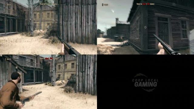Call of Juarez Bound in Blood - Splitscreen Multiplayer (Gameplay) смотреть онлайн