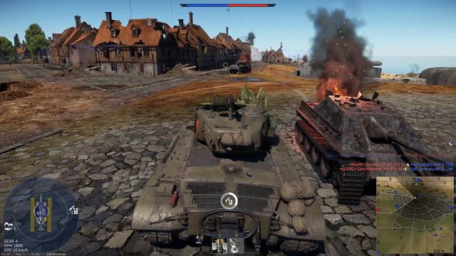 War Thunder- T26E5- Realistic Battle смотреть онлайн