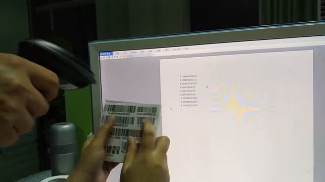 1D Barcode Scanner DC-730 scan 128 code смотреть онлайн