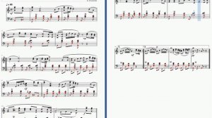 Белым снегом. Ноты для баяна, аккордеона