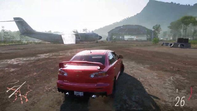 Forza Horizon 5 RED VS BLUE Photo Challenge Photograph Stone Lanterns at Aero Drome En La Selva смотреть онлайн