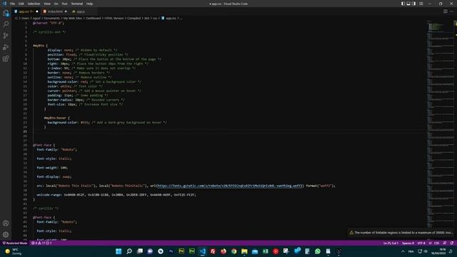 How to create Scroll Back to Top Button HTML CSS Javascript смотреть онлайн