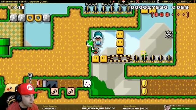 Yoshi's Metroid-vania: Mario Maker смотреть онлайн