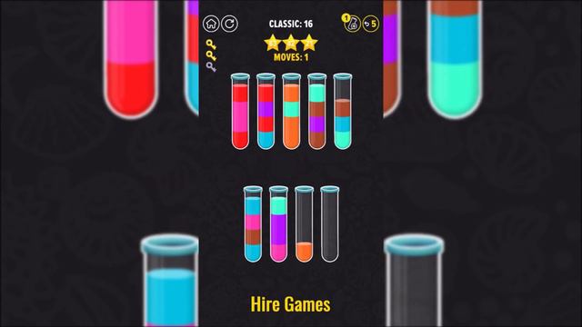 Color Water Sort Puzzle: Liquid Sort It 3D - Level - 11 to 20 смотреть онлайн