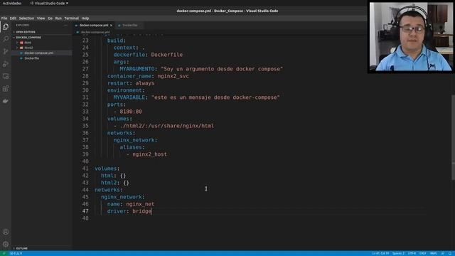 Capitulo 9 - Configurando docker compose network смотреть онлайн