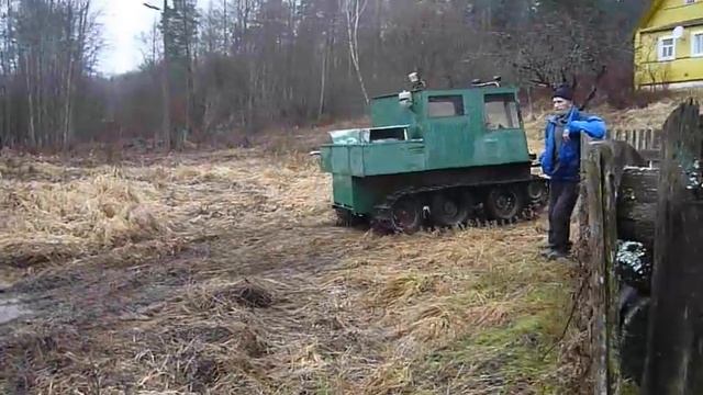 Самодельный гусеничник 