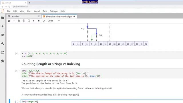 Binary iterative search #algorithm - #python [3.7] смотреть онлайн