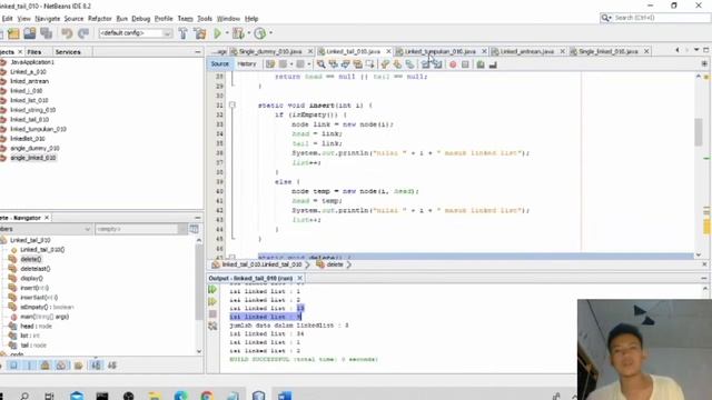 Program Java || Single Linked List смотреть онлайн