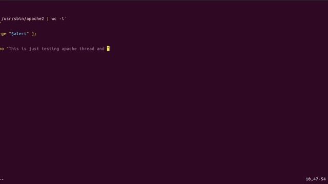 Basic Shell script | Bash script | Alerting script | Notification | Email sent | apache thread chec смотреть онлайн