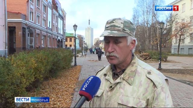 250 декоративных кустов высадили на проспекте Чумбарова-Лучинского в Архангельске смотреть онлайн