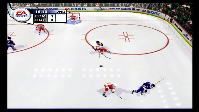 NHL 2004 (PS2) Oilers Vs Flames