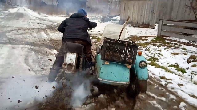 Иж планета 1964 года выпуска и жёсткий продубас!!! смотреть онлайн