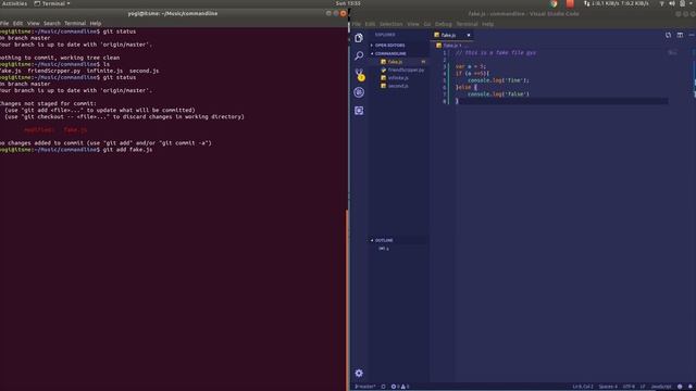 What is Git and how to use it using command-line? смотреть онлайн