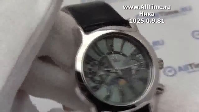 Обзор. Женские наручные часы Ника серебряные 1025.0.9.81 смотреть онлайн