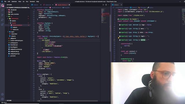 Starterkit Webpack5 com Web Components e Storybook (Clonando o componente header do site Rocketseat смотреть онлайн
